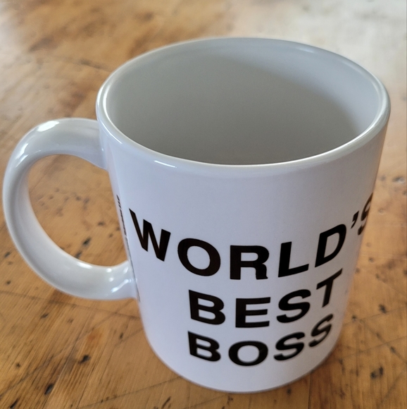 The Office World's Best Boss Dunder Mifflin Ceramic Mug - Picture 2 of 6